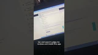 How to add reviews on shopify store                                                        #shopify