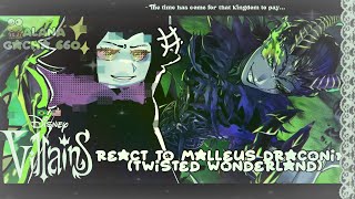 •|Disney Villains React to Malleus Draconia (Twisted Wonderland)|• GACHA CLUB 🇧🇷/🇺🇸