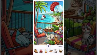 Cleaning on the beach: find an object.#game#video#asmr#shorts#findtheobject#gameplay#hiddenobject