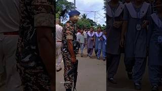 CRPF on duty time swag#sscgd#crpf#motivation#statu#dharmanagar#tripura#defence#military