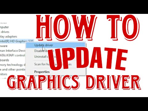 How to Update Graphics Drive in Windows