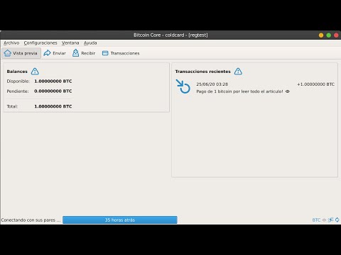 Cómo crear una Watch Only Wallet en Bitcoin Core