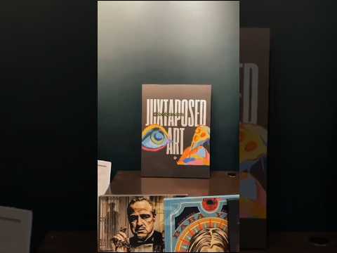 I brought my digital art to life! #art #creativeprofessionals #nft #wallart #freelancing #creatives