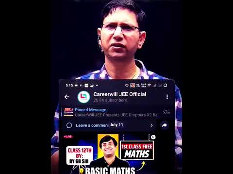 Manoj Chauhan sir #jee #official