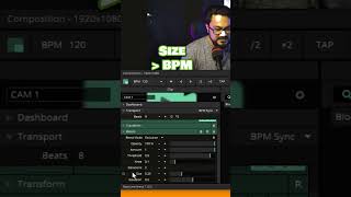 GO Crazy like BLOOM effect in #Resolume #arena #avenue