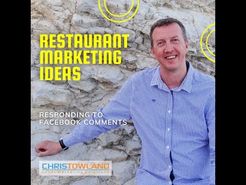 Restaurant Marketing Ideas - Responding to Facebook Comments