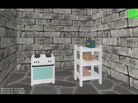 RayCaster demo #20 - "gameplay" demonstration, more voxels