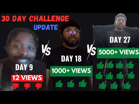 YouTube 30 Day Challenge Update Day 27 - Growth Tips and Analytics