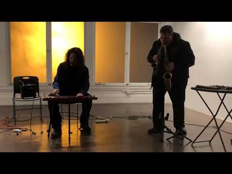 Ernesto Diaz-Infante and Rent Romus at The Luggage Store Gallery