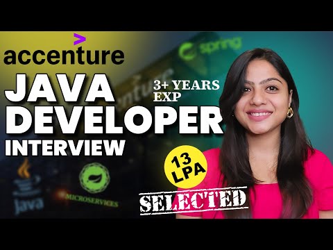 3+ years Java Developer Accenture Interview Experiece #accenture #javadeveloper #interview