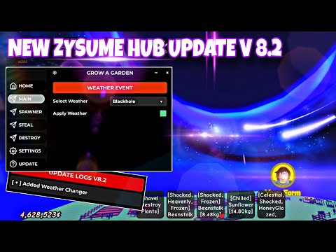 [🪩WEATHER] Grow A Garden Script Weather Changer Update v8.2 Official Zysume Hub || Roblox Script