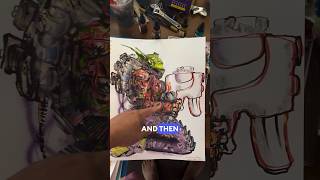 My Process: Old vs. New #davidchoe #paintingtechniques #davidchoepodcast #art #process #watercolor