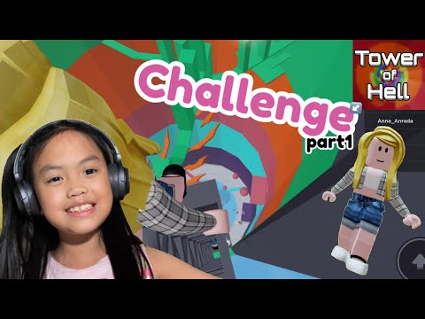 Tower of Hell Challenge part1  |  How many times did I fall ? 🤔