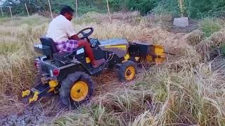 Real Farmer Review: Haldhar Mini Electric Tractor, Rotavator, Reaper & Pump | Karnataka