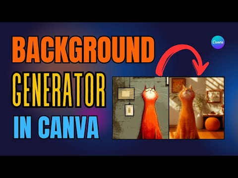 Canva’s AI Makes Backgrounds in Seconds!