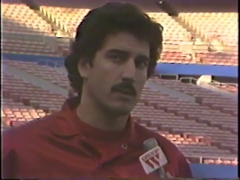 St. Louis Cardinals 1B - KEITH HERNANDEZ - Vintage 1982 Interview @ Busch Stadium  - Group W Cable