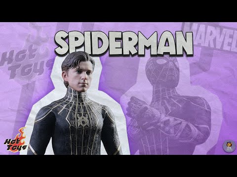 Hot Toys | Spider-Man Black + Gold Suit | From Screen to Shelf