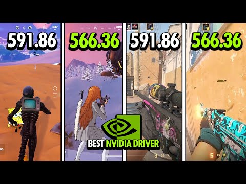 NVIDIA Is Killing Your FPS? 566.36 vs 591.86 Driver Test (Benchmarks)