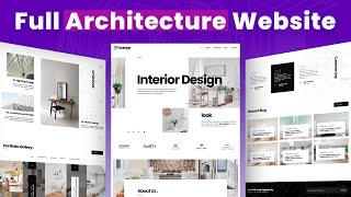 How to Make an Architecture & Interior Design Website ~ WordPress and Elementor Pro Tutorial 2025
