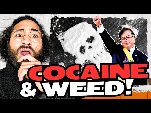 "Cocaine SAFER Than Whiskey,  Legalize It like WEED!" Says President 🇨🇴😳