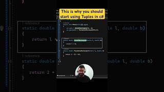 Tuples in C# - a much needed practical explanation #shorts #tuples #coding #csharp