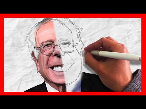 Speedpaint - Bernie Sanders caricature
