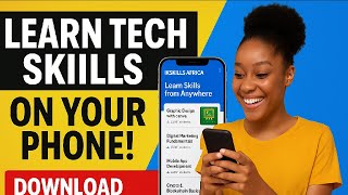 Learn Tech Skills on Your Phone! | Ikskills Africa App for Digital Skills & Online Growth