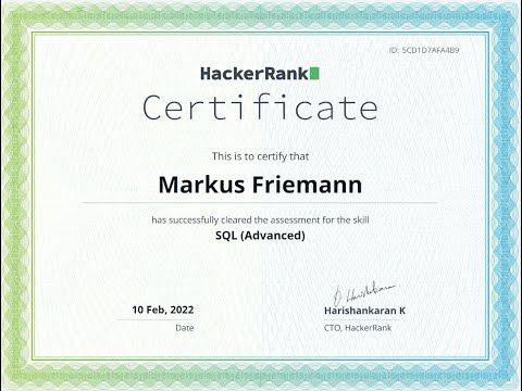 SQL ADVANCED Certification Skills test on Hackerrank - First Problem - Weather Analysis