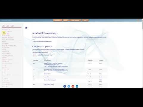 JavaScript Comparisons