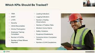 TechHub Webinar Series: Safety by the Numbers- Tracking KPIs That Power Performance and Profit