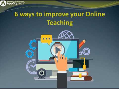 How can you improve your Online Teaching?