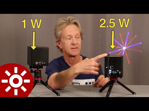 LaserCube 2.5W WIFI vs 1W Original: Whats the Difference?