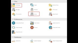 How to take website backup from cPanel and restore it when hacked website or any others