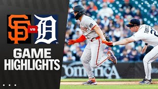 Giants vs. Tigers Game Highlights (5/27/25) | MLB Highlights