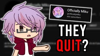 Officially Miku Update: A Racist Troll Quits\Gacha Club Rant