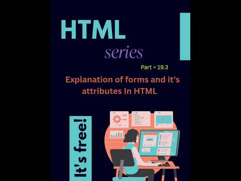 📌#forms #attributes #html #coading