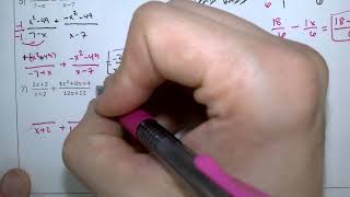 Adding and Subtracting Rational Functions