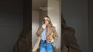 100 days of style hacks you must know Day 1 #scarfhacks #stylehack #fashionhacks #scandinavianstyle
