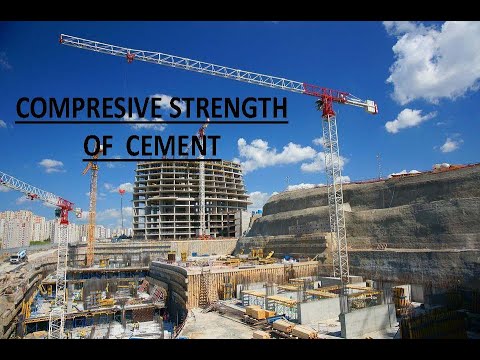 Compressive Strength of Cement