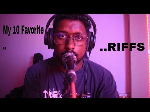 My 10 personal fav guitar riffs from my debut album Mare Nwar (Guitar Playthrough and discussion)