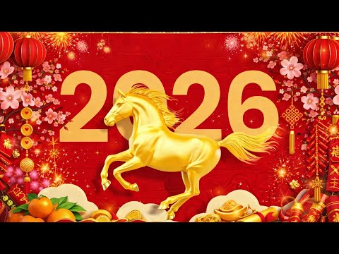 Happy Chinese New Year 2026 🧧 Year of the Horse 🐎 | Festive CNY Music