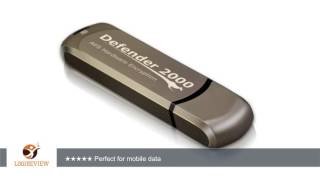 Kanguru 4GB Defender 2000 Flash Drive Secure USB 2.0 Fips 140-2 Encrypted Flash Drive (KDF2000-4G) |