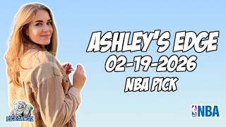 NBA Pick Today   Ashley's Edge 2-19-26