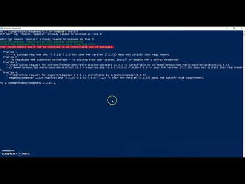How to install Magento2 in Xampp with separate PHP versions.