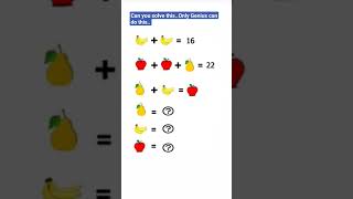 Can you solve this ? #mathsquiz #solvemath #share #solve #subscribe #shorts