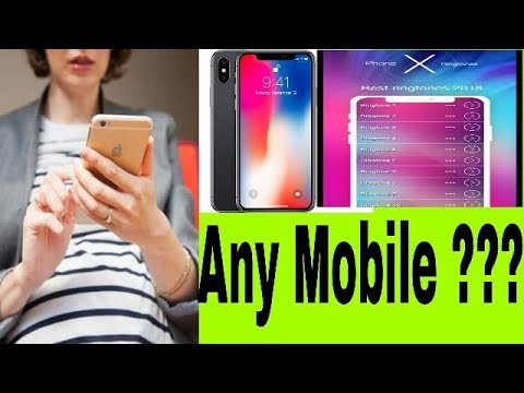 Any mobile convert iPhone x/defult ringtone set iPhone x fetcher avilabel any android mobile