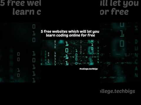 #5 free websites which will let you learn coding online for free #codingtutorial