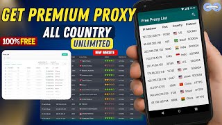BEST Residential Proxy ( FREE )  | How to Get Unlimited free Proxy  | Free Proxy New Website ✅