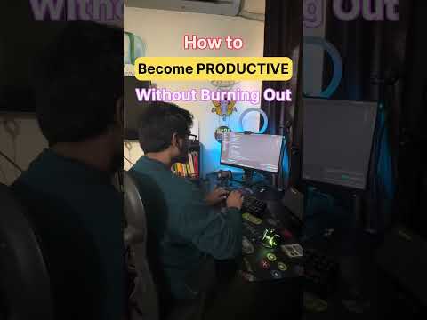 How to be productive without burning out