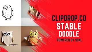 Stable Doodle stability.ai in clipdrop #AIartTutorial